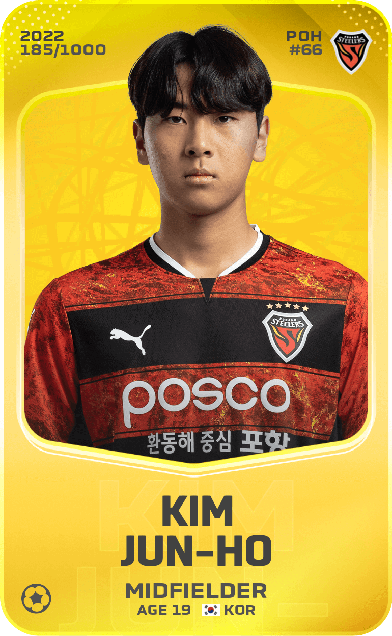 Kim Jun-Ho 2022-23 • Limited 185/1000