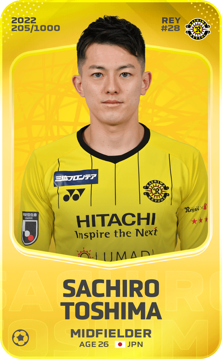 Sachiro Toshima 2022-23 • Limited 205/1000