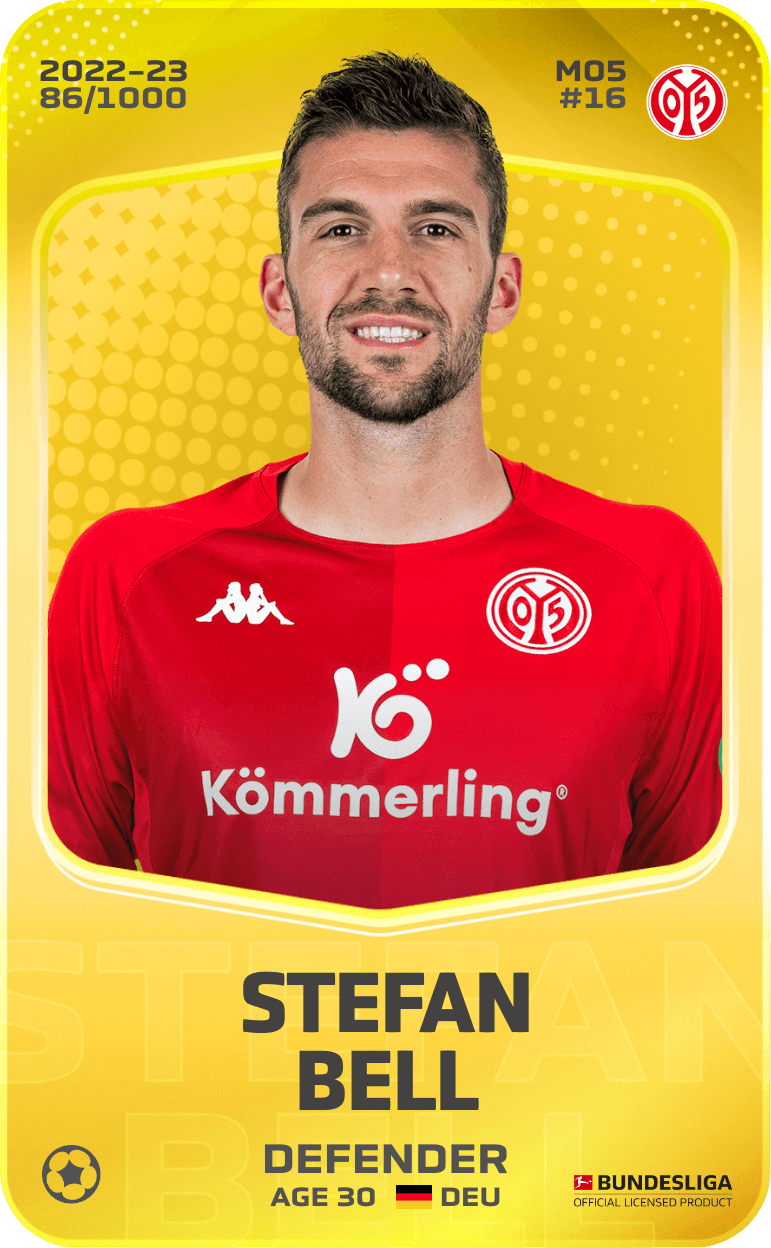 Stefan Bell 2022-23 • Limited 86/1000