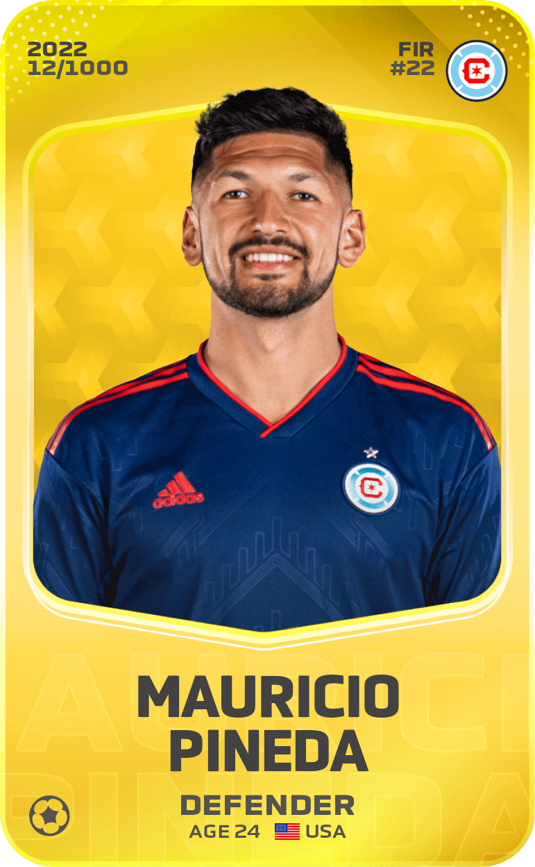 Mauricio Pineda 2022-23 • Limited 12/1000