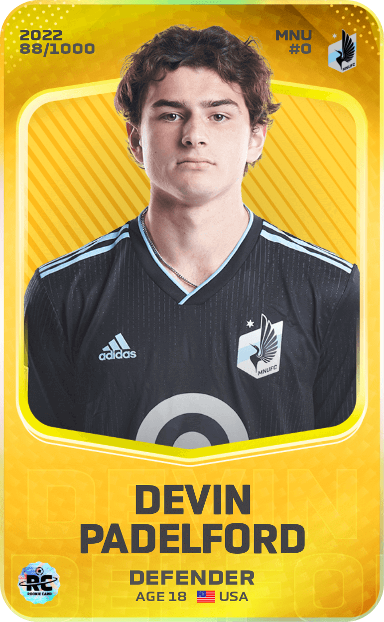 Devin Padelford 2022-23 • Limited 88/1000