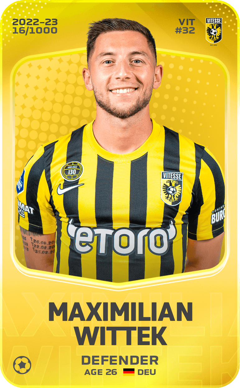 Maximilian Wittek 2022-23 • Limited 16/1000