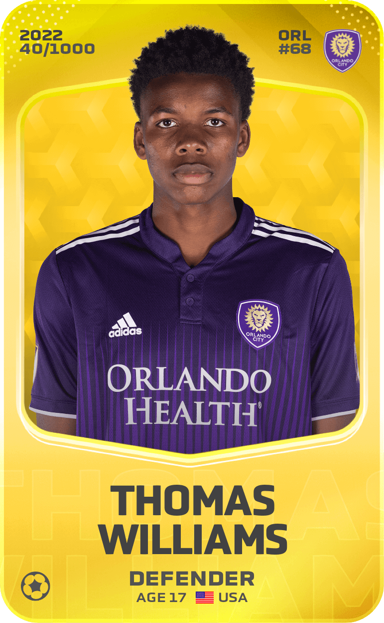 Thomas Williams 2022-23 • Limited 40/1000