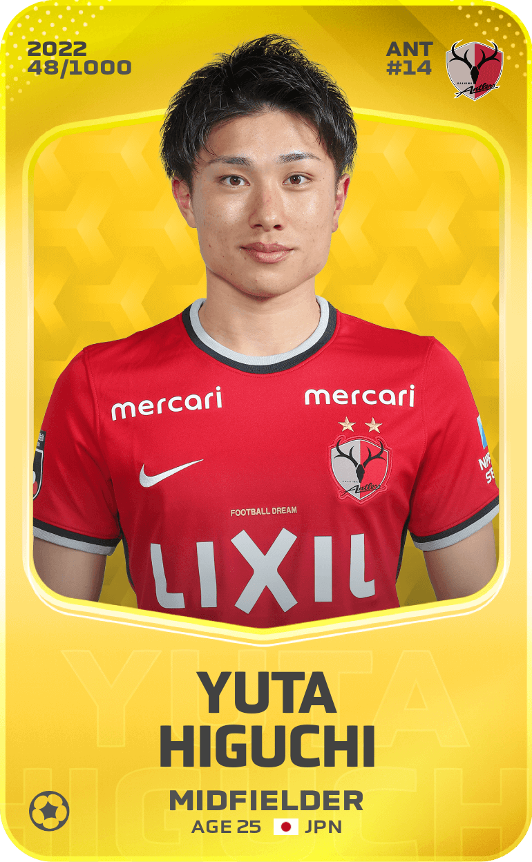 Yuta Higuchi 2022-23 • Limited 48/1000
