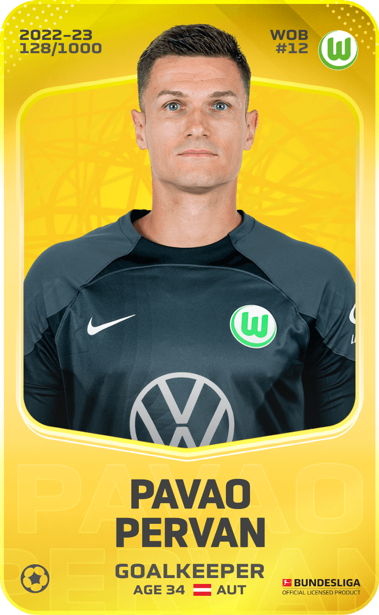 Pavao Pervan 2022-23 • Limited 128/1000