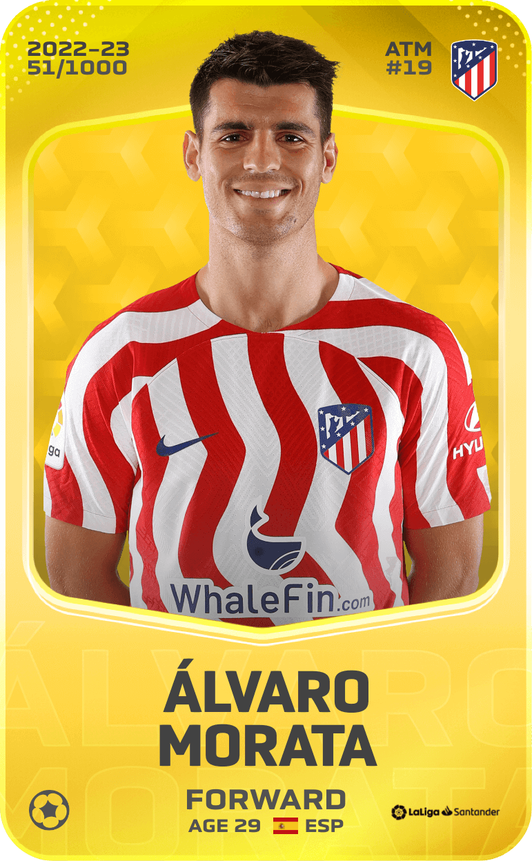 Álvaro Morata 2022-23 • Limited 51/1000