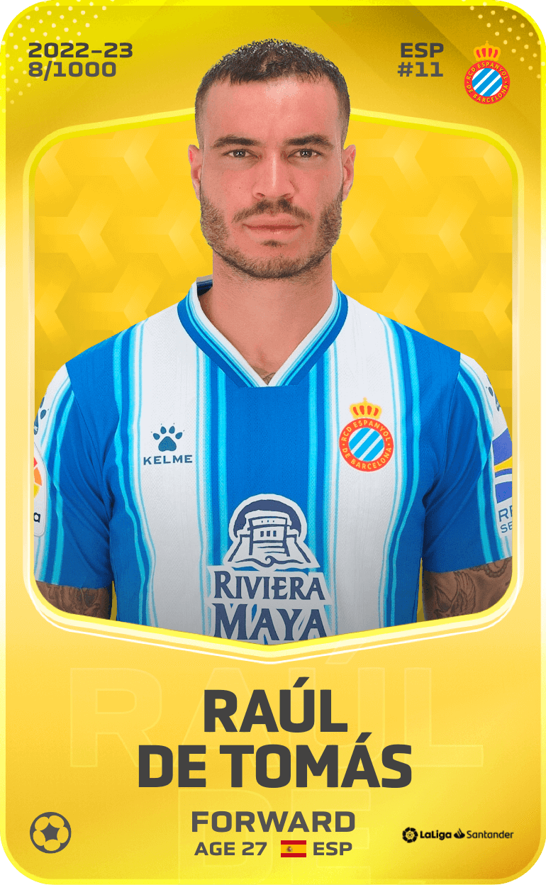 Raúl de Tomás 2022-23 • Limited 8/1000
