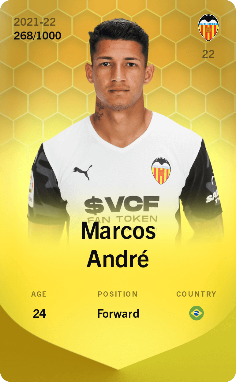 Marcos André 2021-22 • Limited 268/1000