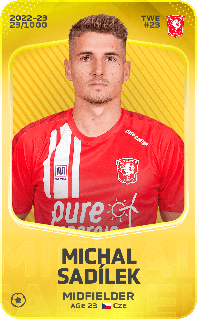 Michal Sadílek 2022-23 • Limited 23/1000