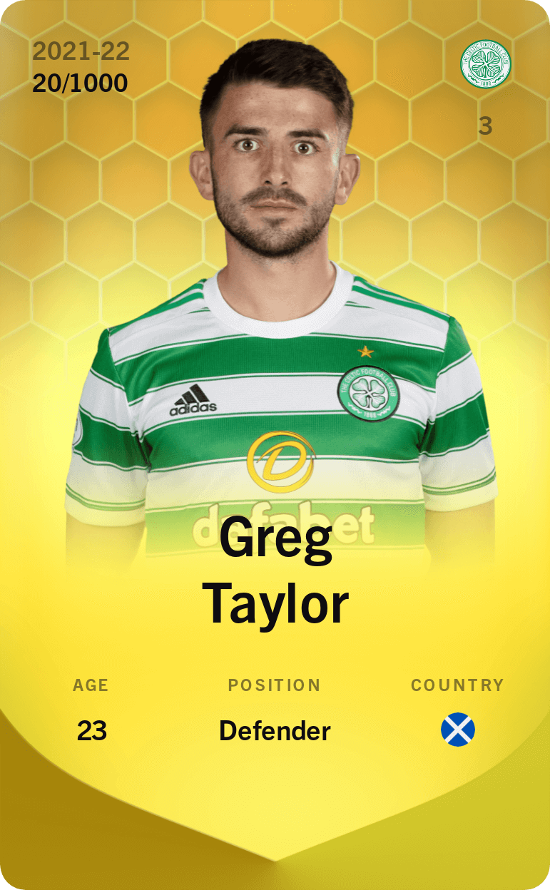 Greg Taylor 2021-22 • Limited 20/1000