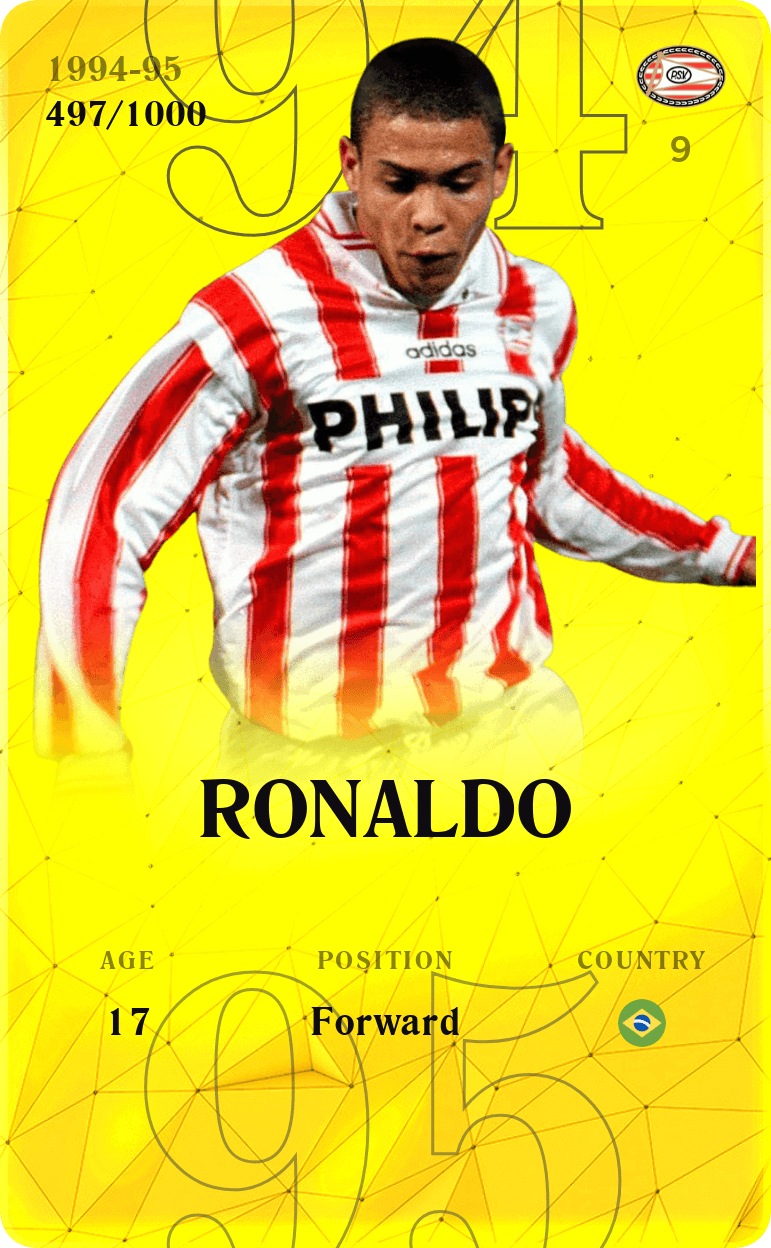 Ronaldo 1994-95 • Limited 497/1000