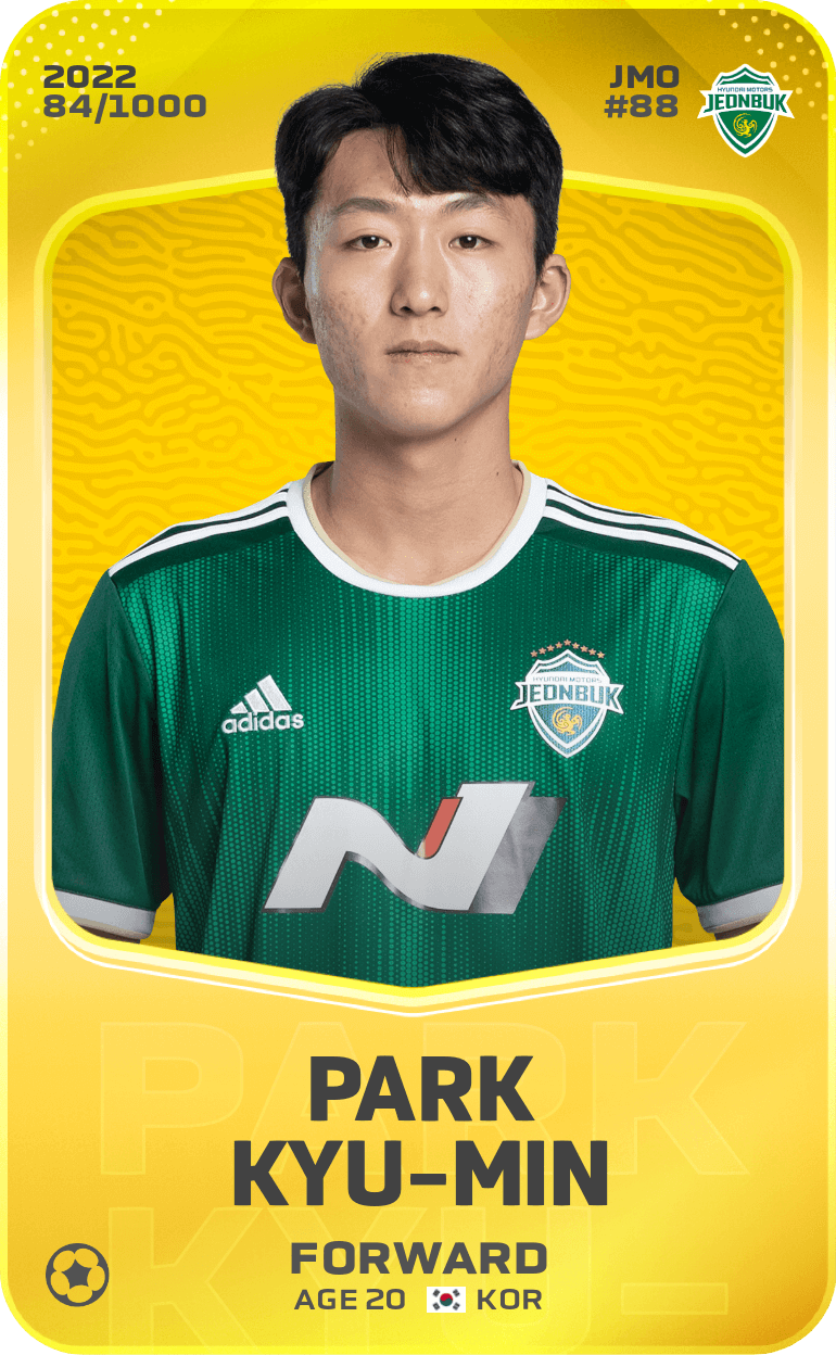 Park Kyu-Min 2022-23 • Limited 84/1000