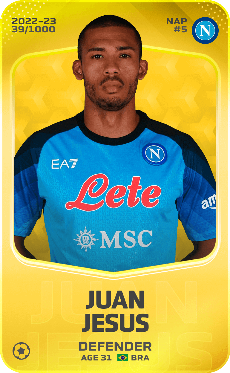 Juan Jesus 2022-23 • Limited 39/1000