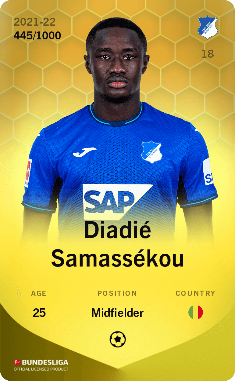 Diadié Samassékou 2021-22 • Limited 445/1000