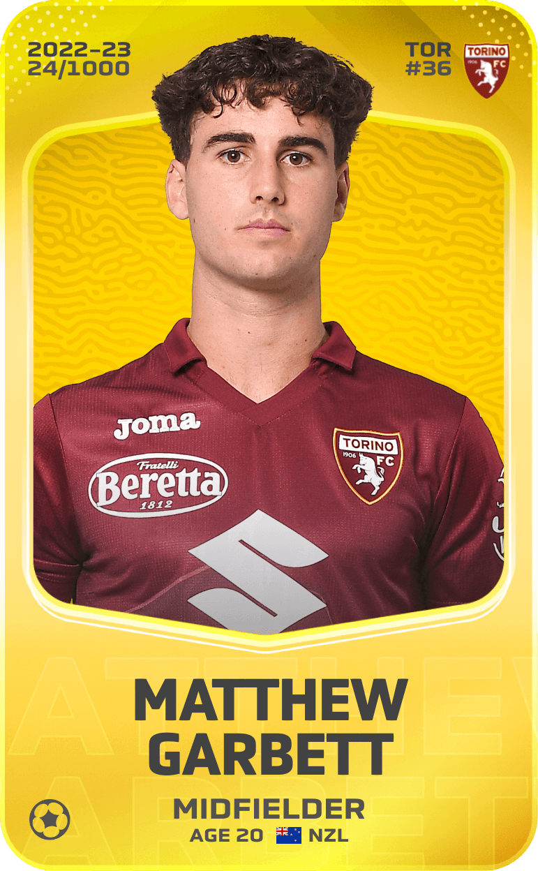Matthew Garbett 2022-23 • Limited 24/1000