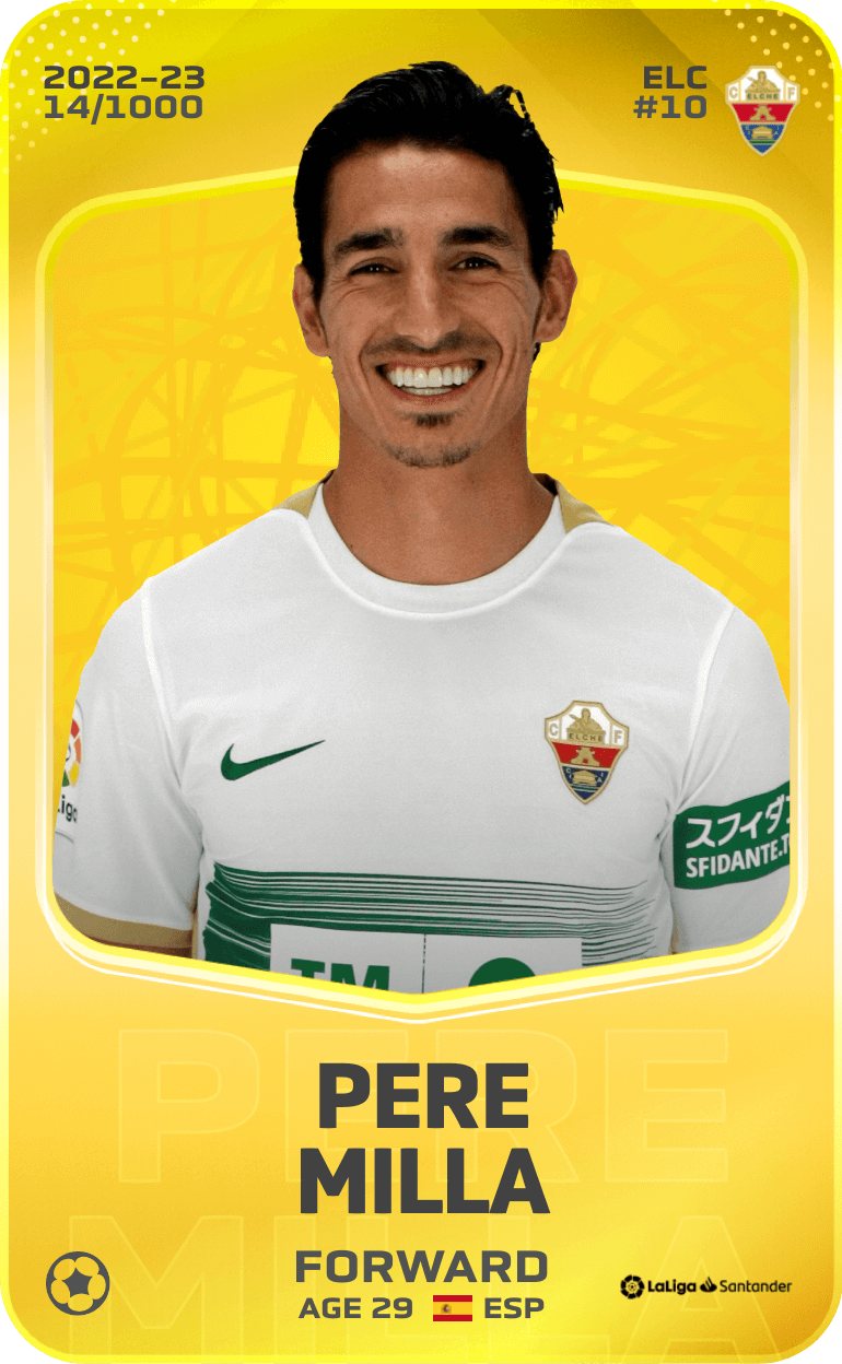 Pere Milla 2022-23 • Limited 14/1000