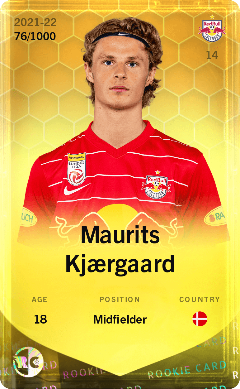 Maurits Kjærgaard 2021-22 • Limited 76/1000