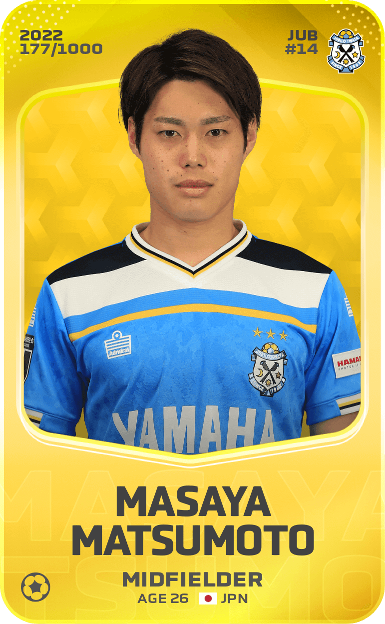 Masaya Matsumoto 2022-23 • Limited 177/1000