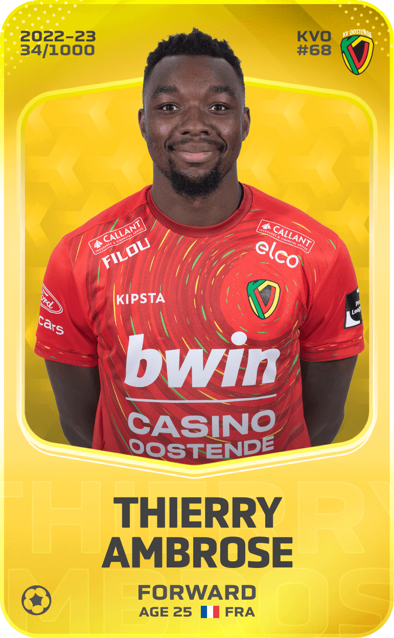 Thierry Ambrose 2022-23 • Limited 34/1000