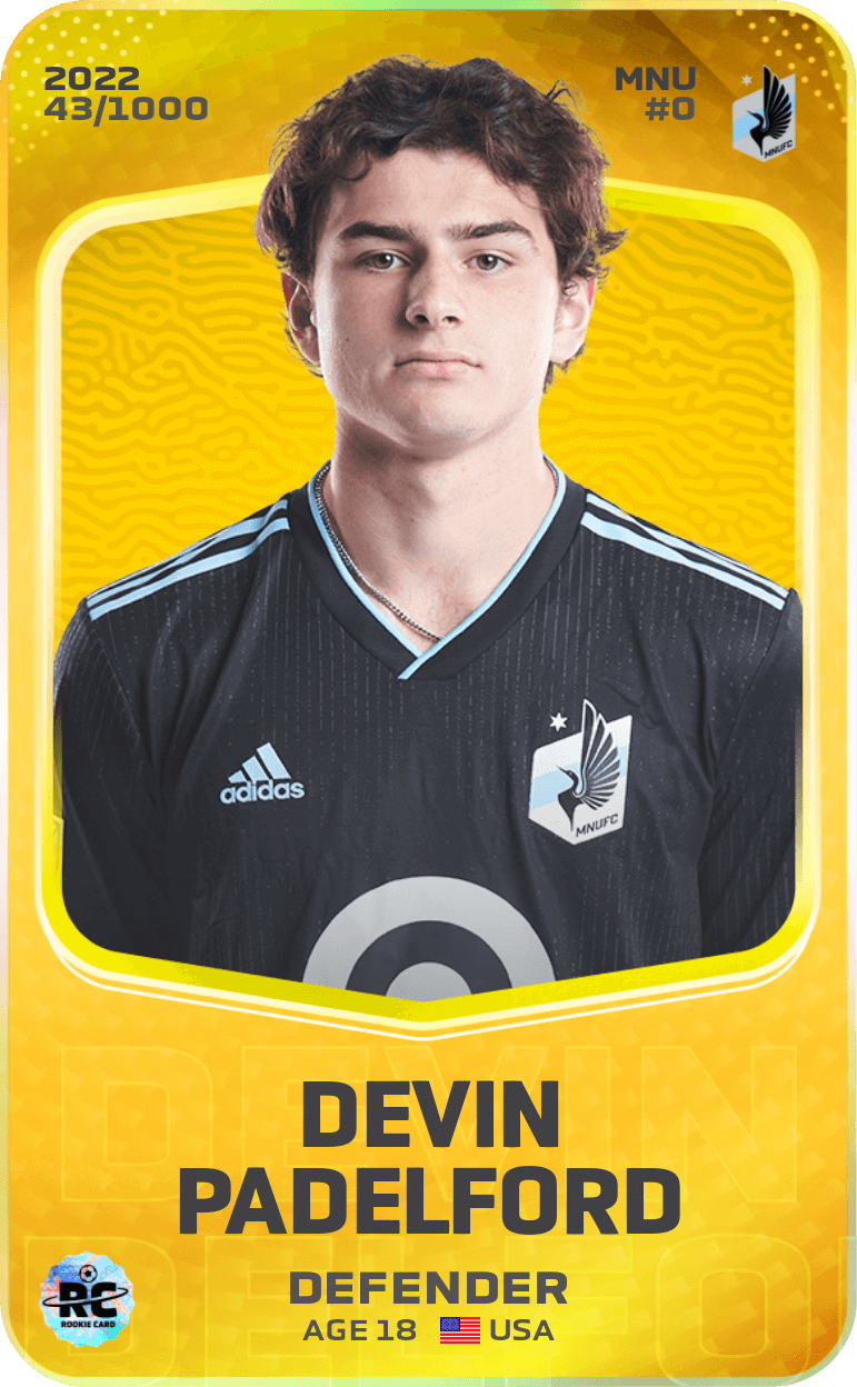 Devin Padelford 2022-23 • Limited 43/1000