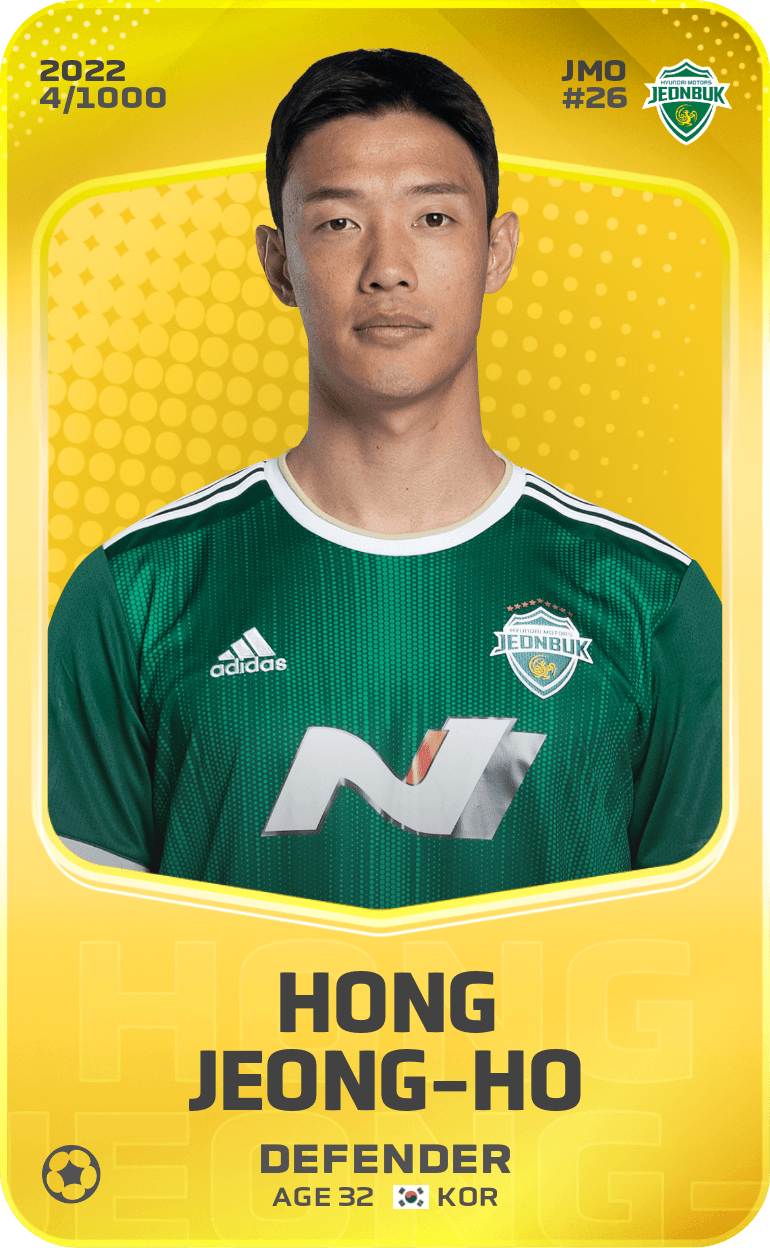 Hong Jeong-Ho 2022-23 • Limited 4/1000