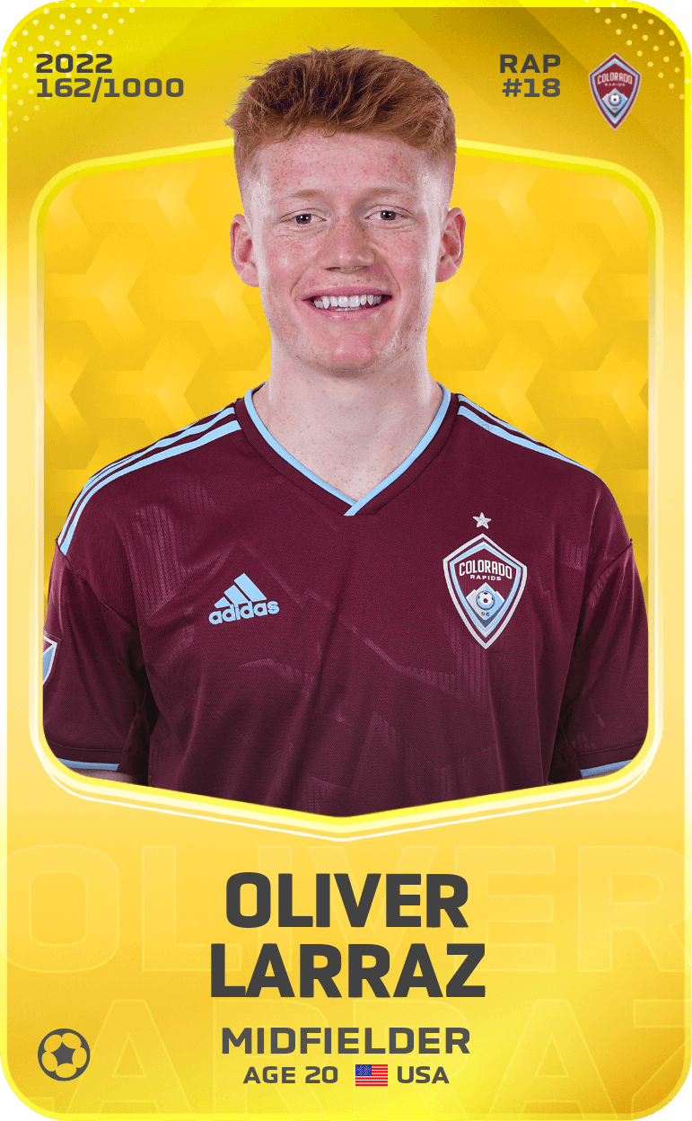 Oliver Larraz 2022-23 • Limited 162/1000