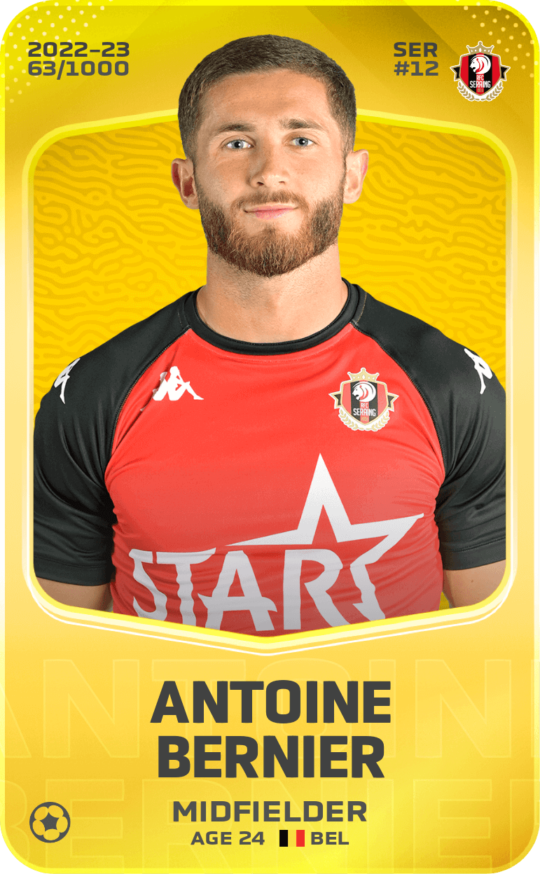 Antoine Bernier 2022-23 • Limited 63/1000
