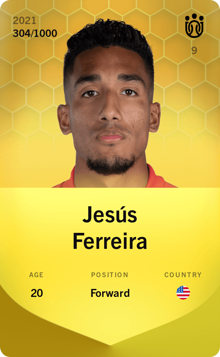 Jesús Ferreira 2021-22 • Limited 304/1000