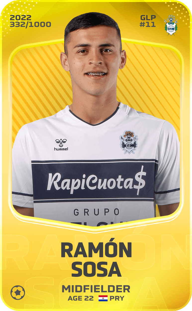 Ramón Sosa 2022-23 • Limited 332/1000