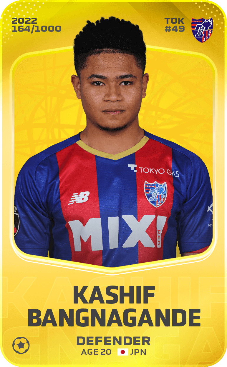 Kashif Bangnagande 2022-23 • Limited 164/1000