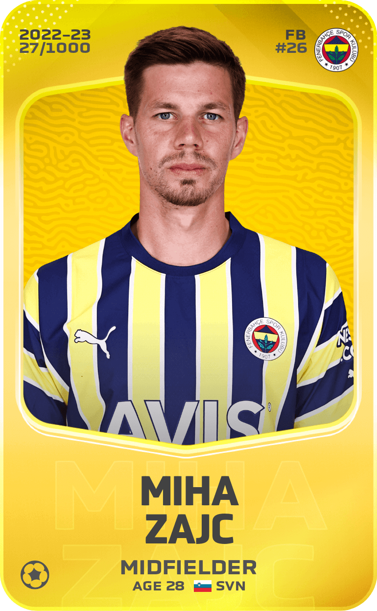 Miha Zajc 2022-23 • Limited 27/1000