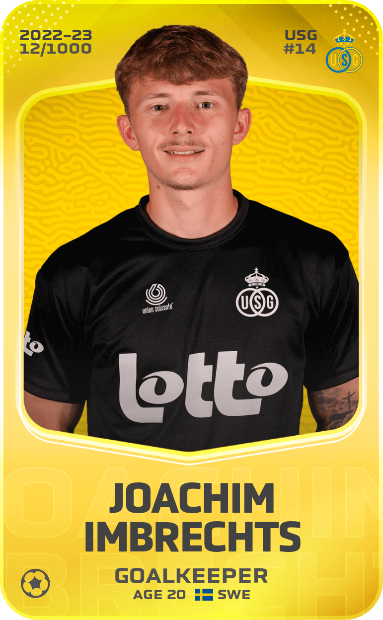 Joachim Imbrechts 2022-23 • Limited 12/1000