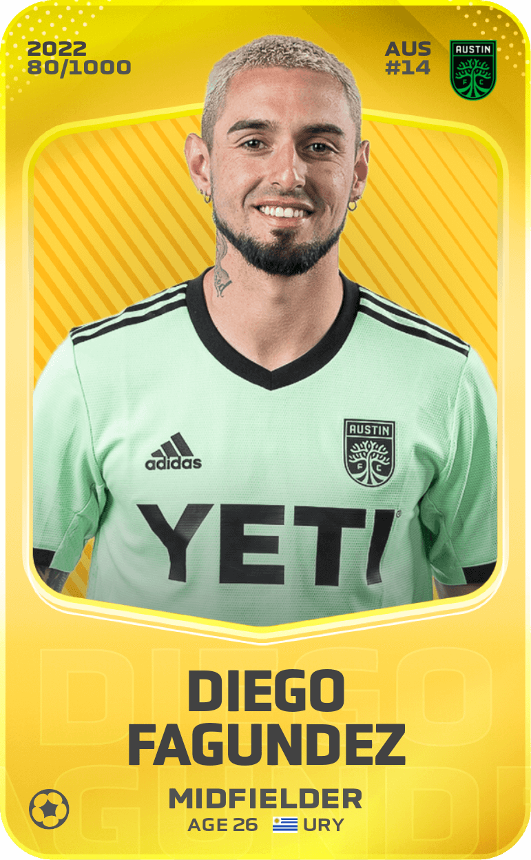 Diego Fagundez 2022-23 • Limited 80/1000