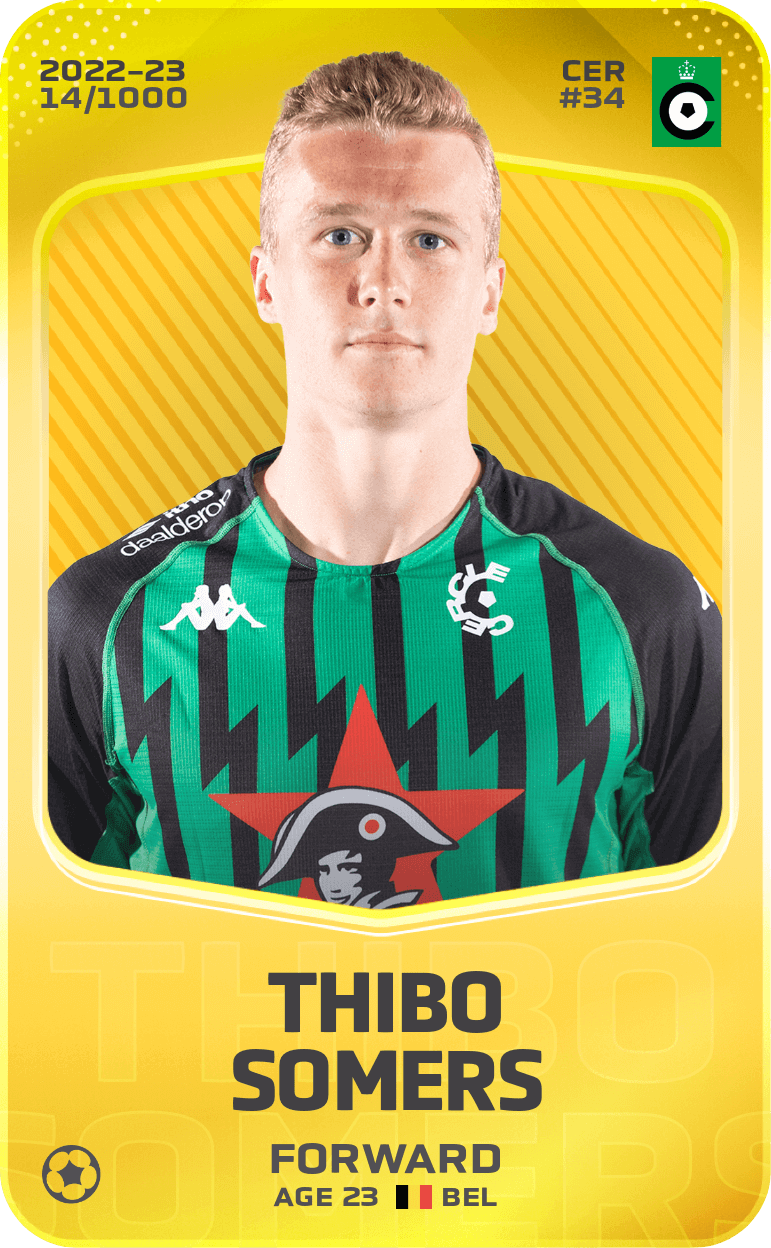 Thibo Somers 2022-23 • Limited 14/1000