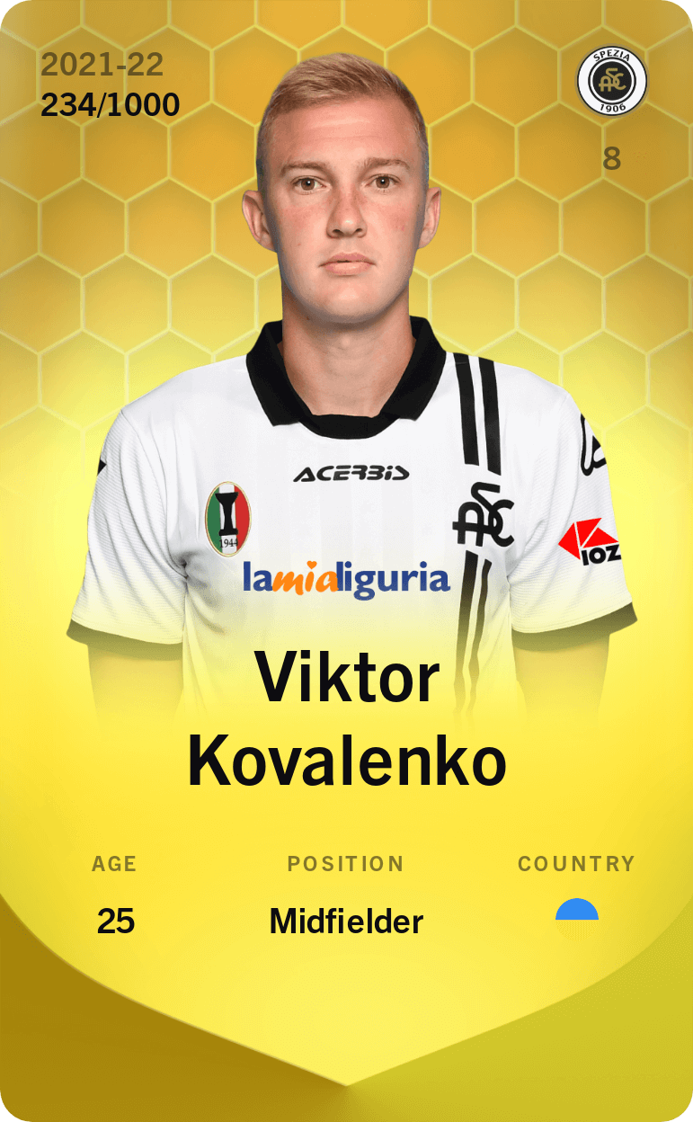 Viktor Kovalenko 2021-22 • Limited 234/1000