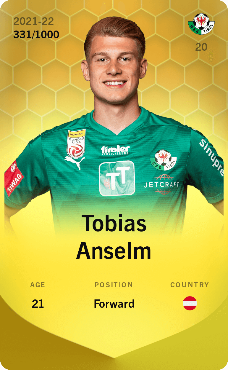 Tobias Anselm 2021-22 • Limited 331/1000