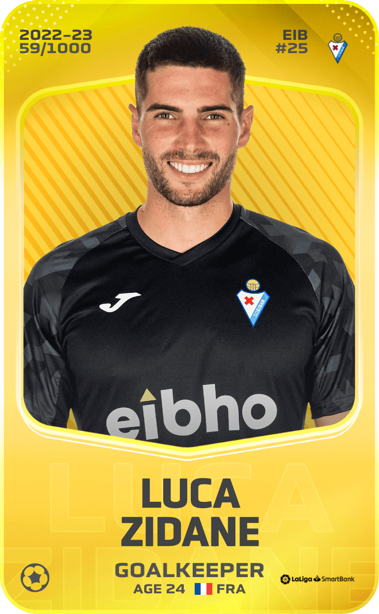 Luca Zidane 2022-23 • Limited 59/1000