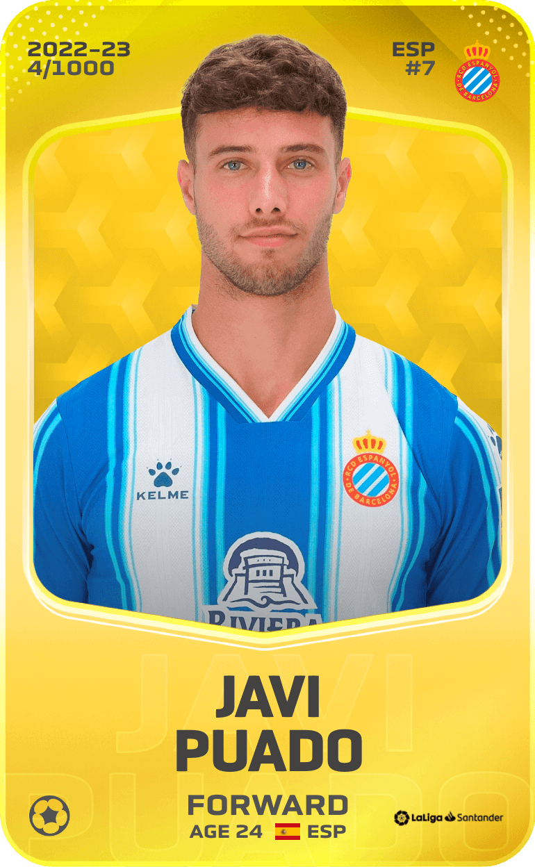 Javi Puado 2022-23 • Limited 4/1000