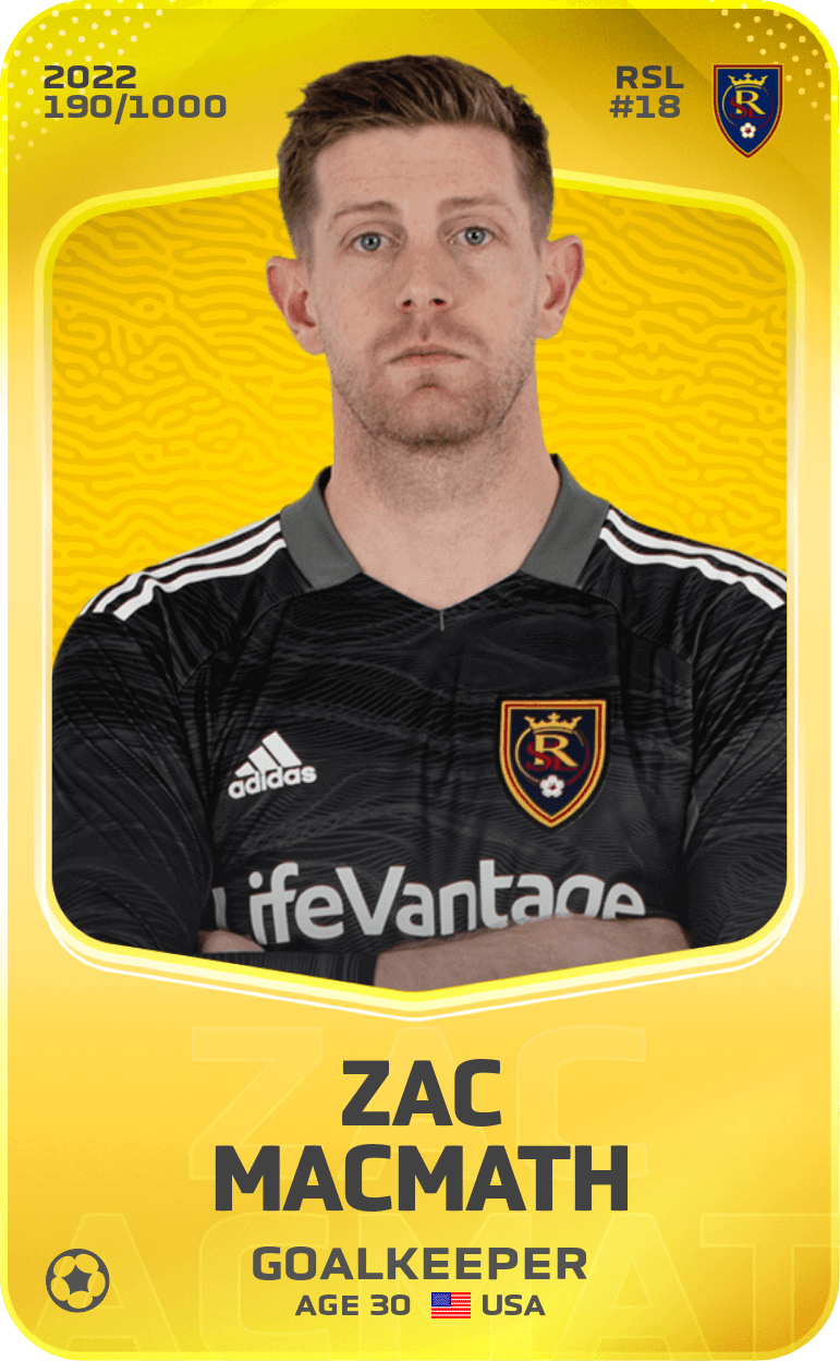 Zac MacMath 2022-23 • Limited 190/1000