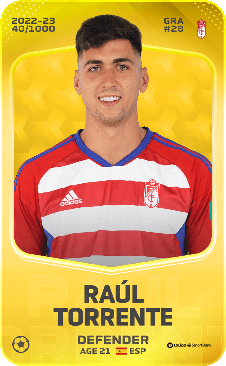 Raúl Torrente 2022-23 • Limited 40/1000