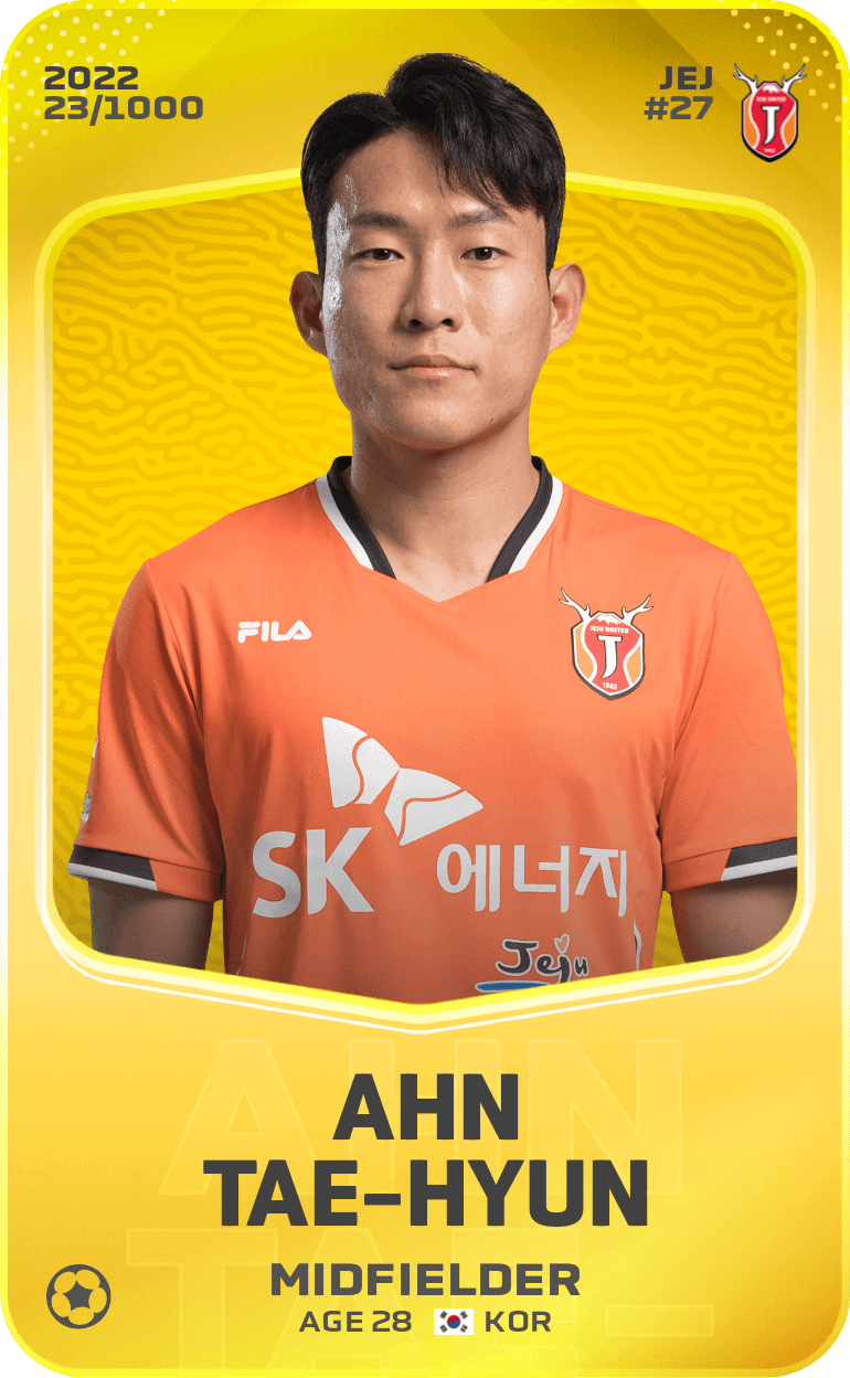 Ahn Tae-Hyun 2022-23 • Limited 23/1000