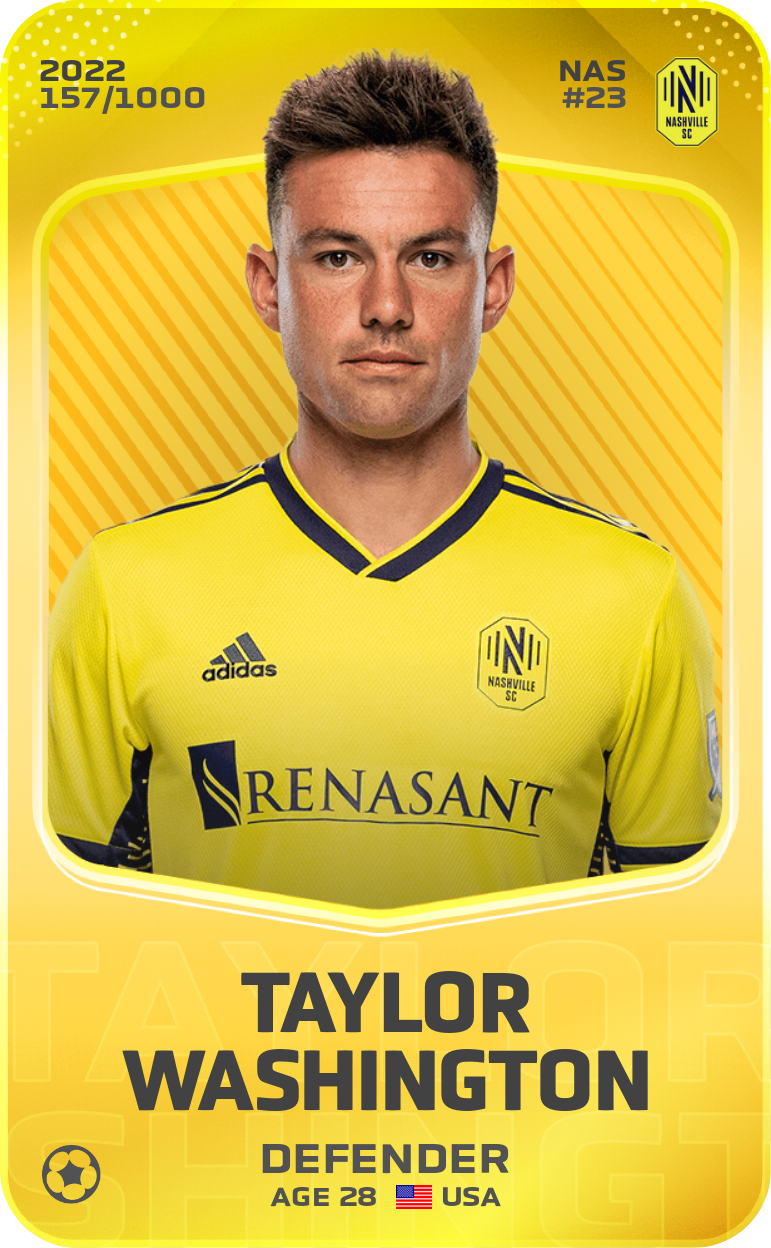Sorare - Sorare Official - Taylor Washington 2022-23 • Limited 157/1000 - NFT # 64158849091542450471285369192503132033853000731535811446096885460907086177922