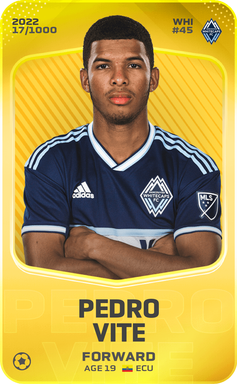 Pedro Vite 2022-23 • Limited 17/1000