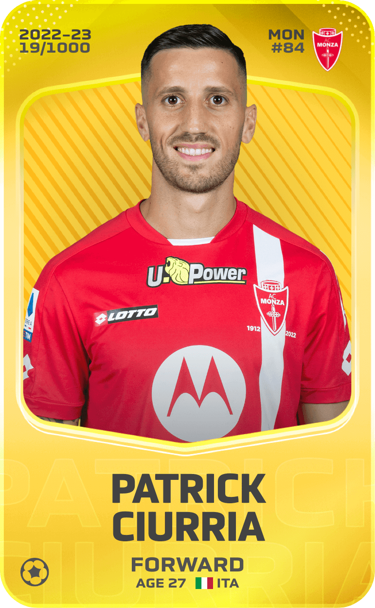 Patrick Ciurria 2022-23 • Limited 19/1000