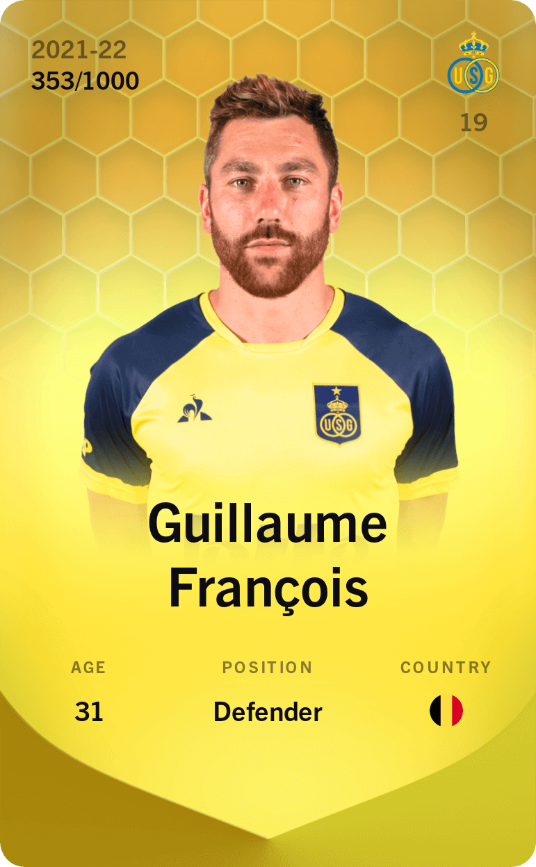 Guillaume François 2021-22 • Limited 353/1000