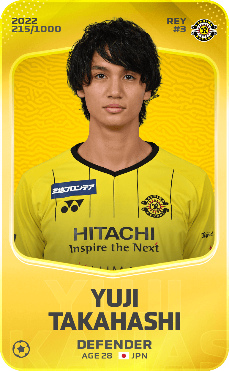 Yuji Takahashi 2022-23 • Limited 215/1000