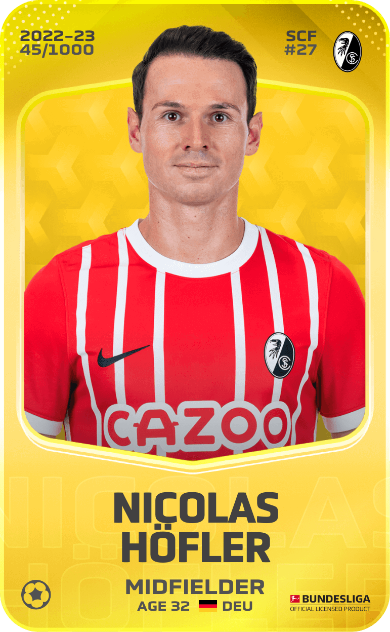 Nicolas Höfler 2022-23 • Limited 45/1000