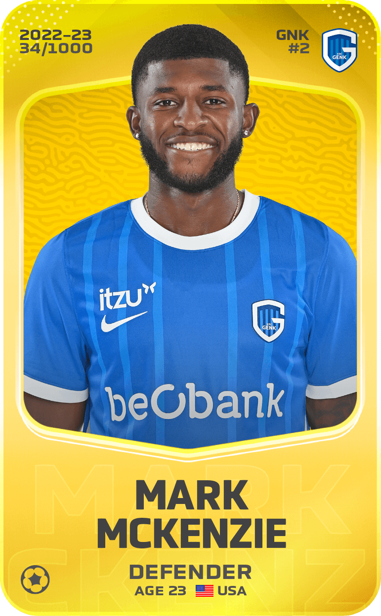 Mark McKenzie 2022-23 • Limited 34/1000
