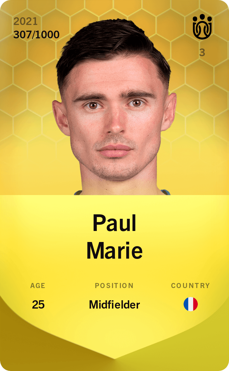 Paul Marie 2021-22 • Limited 307/1000