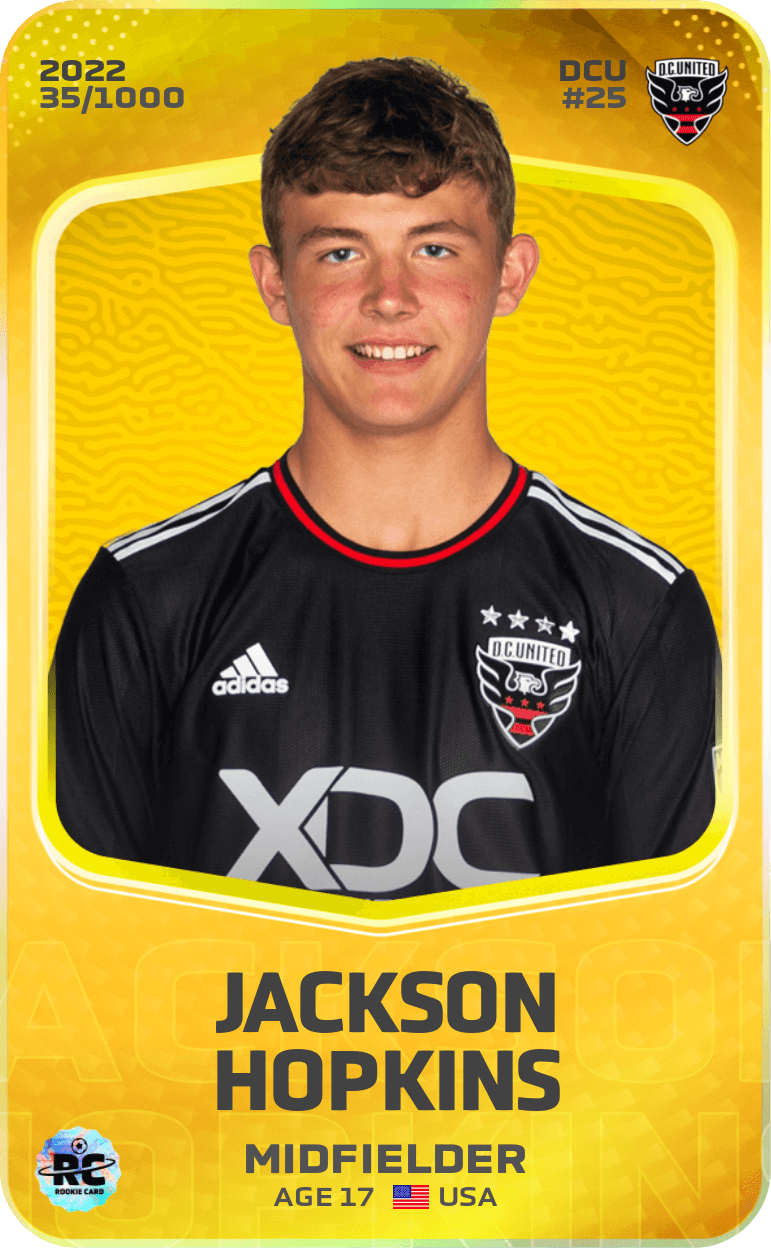 Jackson Hopkins 2022-23 • Limited 35/1000